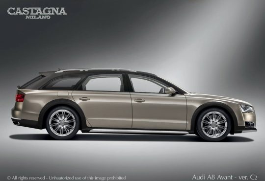 Audi A8 Avant Allroad W12