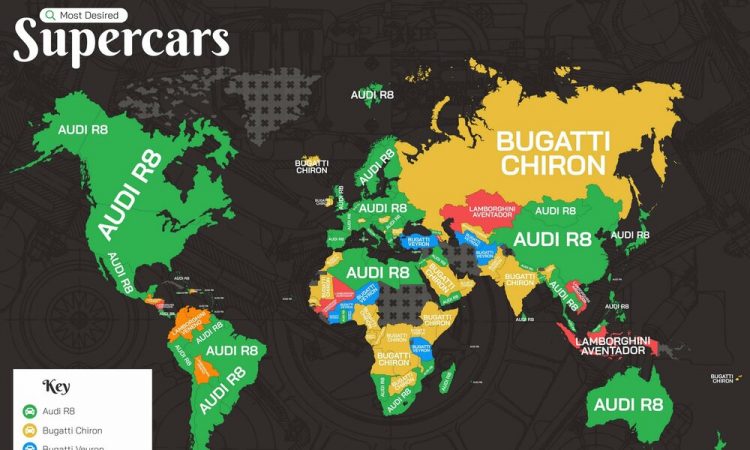 Najtraženiji super automobili na Google-u