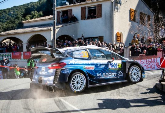 WRC reli Korzika