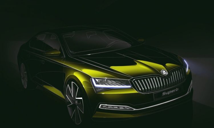 Škoda Superb tizer