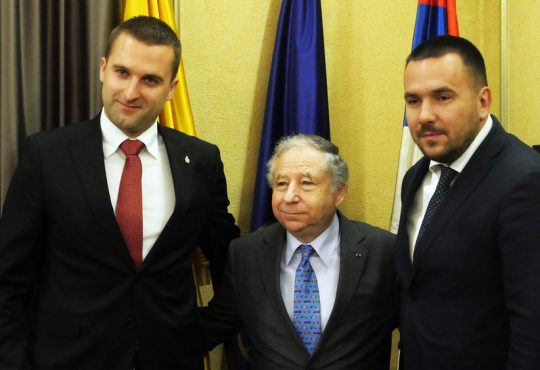 Milan Nikolić, Žan Tod i Dejan Stojić - FIA i AMSS