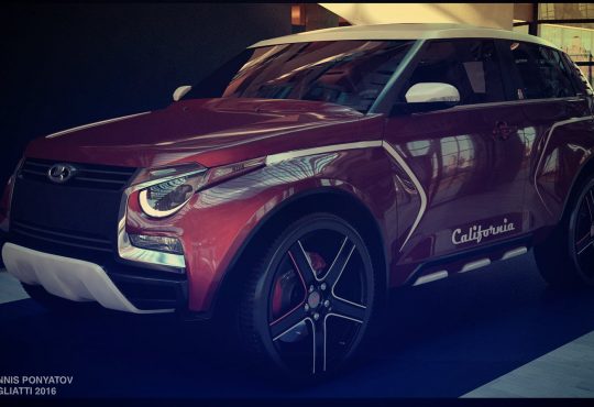Lada Niva 4x4 Califorania render