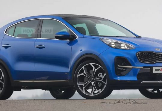 Kia Sportage Coupe - render fotografija