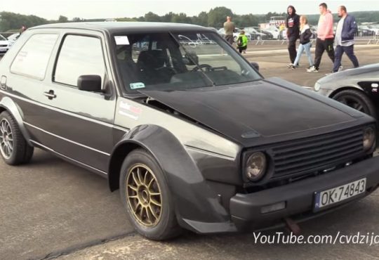 VW Golf na "Drag" trkama