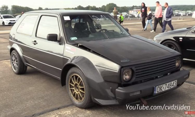 VW Golf na "Drag" trkama