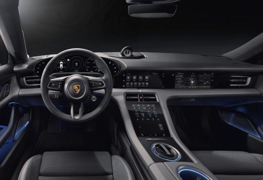 Porsche Taycan enterijer