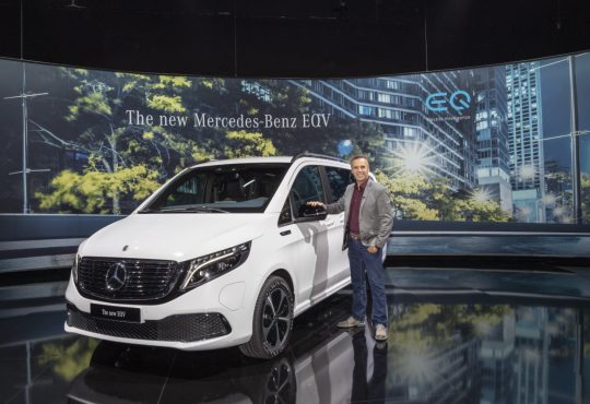 Mercedes EQV - prezentacija u Sindelfingenu