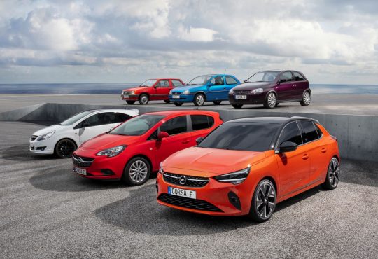 Opel Corsa šest generacija