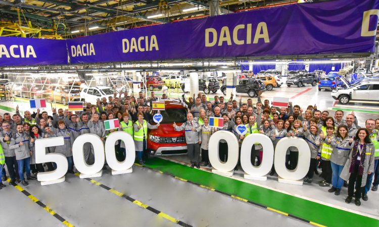 Proizvedeno 500.000 Dacia Duster