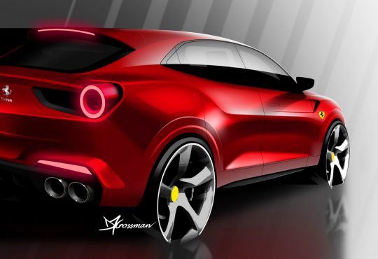 Ferrari Purosangue - render fotografija